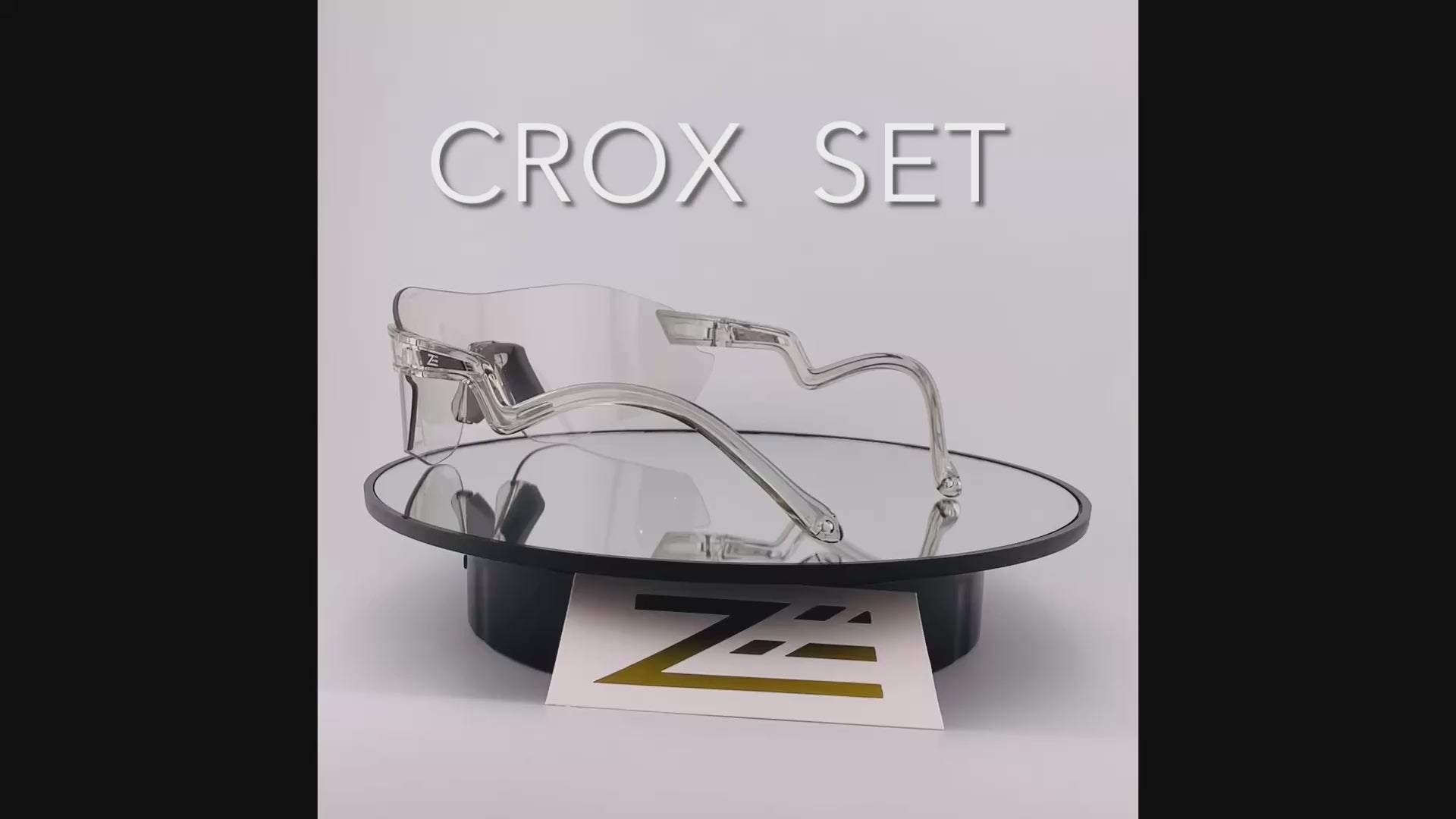 CRoX SET-Indoor/Outdoor Fashion Sport Eyewear w/ Interchangeable Lens